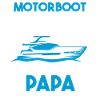 Motorboot Papa Bootsfahrer Geschenk
