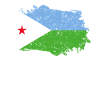 Djibouti Flag Grunge Djibouti Flag