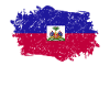 Drapeau d’Haïti Grunge Drapeau d’Haïti