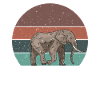 Eléphant rétro