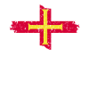 Guernsey Flag Grunge Guernsey Flag