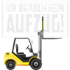 Gabelstapler Fahrer