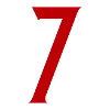 7 Number symbol