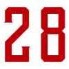 28 Zahl symbol