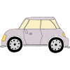 Car in bright purple