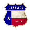 Lubbock Texas crest flags design