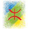 Amazigh Berber flag