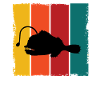 Monkfish Silhouette
