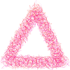 Triangle pink