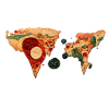 Pizza World Map