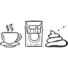 Café Clope Caca