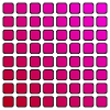 Pink and Red Gradient Squares