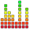 Equaliser gradient - Red to Green