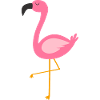Simple Flamingo