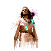 Winnetou,Indian,Illustration,Graffiti