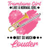 Trombones Fille Trombone Joueur Tromboniste