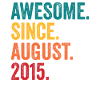 August 2015 - Birthday in August