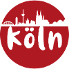 köln,kreis,scherenschnitt, skyline,rot