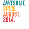 August 2014 - Birthday in August