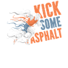 Running Runner Semi-Marathon Kick