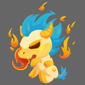 wütendes Pony - DALL E