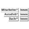 Gendersternchen