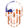 Crâne d’Halloween aux États-Unis