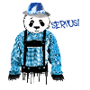 servus, panda,pandabar,lederhose,bayrisch