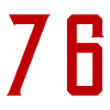 76 number symbol