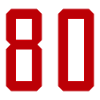 80 number symbol