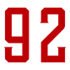 92 number symbol