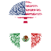 American grown Mexican Roots Mexico