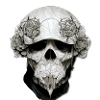 Skull Head Roses