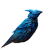 Blauer Vogel