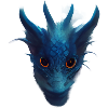 Blue Dragonface
