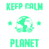keep calm save the planet
