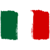 Italy flag used look