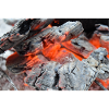Close up of fire embers