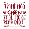 J aime mon chien