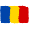Romania flag used look