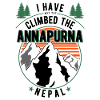 Hikers - Climbers Hiking Annapurna