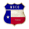 Waco Texas crest flags design