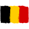 Belgium flag used look