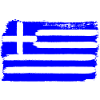 Greece flag used look