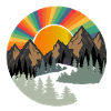 Sunny mountain tops