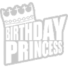 Crown Logo Birthday Princess