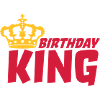 Boss Birthday King Logo