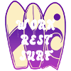 Surfing Spruch Design