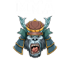 MMA Gorilla Samurai Kopf