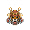 MMA Tiger Samurai Kopf